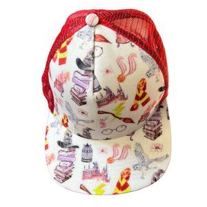 Kidzkapz Harry Potter Mesh Baseball Snap Back Cap Adjustable Head Strap